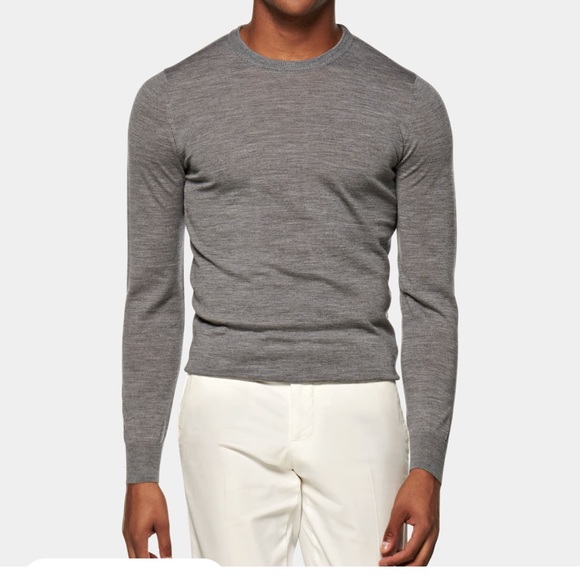 Suitsupply merino wool crewneck sweater - Picture 5 of 5
